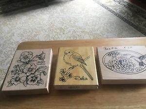 Wooden stamps