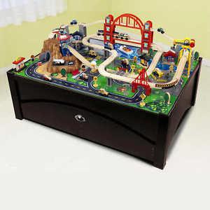 metropolis train table set