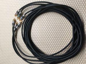 misc cables for tv's, audio systems, cd players, vcr's etc