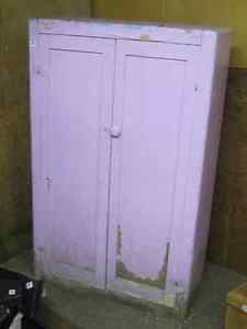 s TWO DOOR SHABBY CHIC PANTRY CUPBOARD $ CABIN