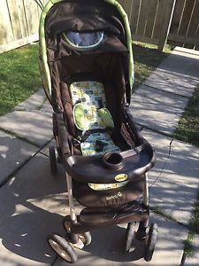 safety first stroller with car seat + base