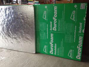 2 Durofoam rigid insulation boards