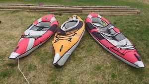 3 Inflatable Kayaks