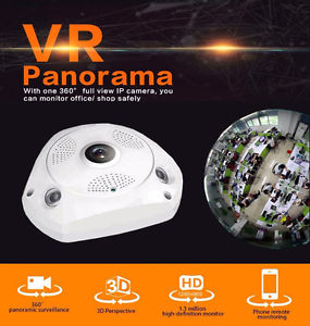 360 Degree Panorama VR Camera HD 960P Wireless IP Camera