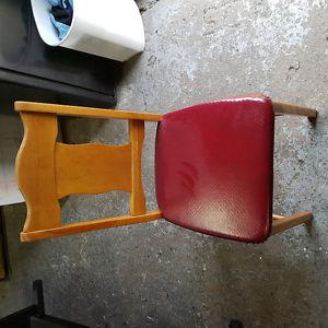 4 antique small chairs
