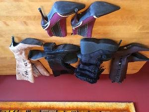 5 pairs of boots for $20