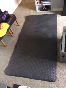 Anti slip gym floor mat