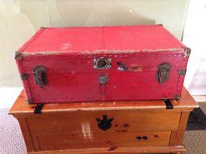 Antique Trunk, 36" x 21" x 13". Good Coffee Table Size