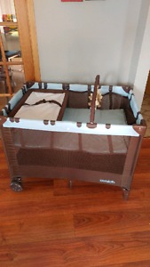 Avalon playpen/changing table/ crib