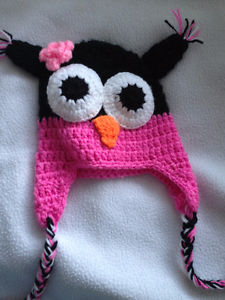 Baby to toddler owl toque