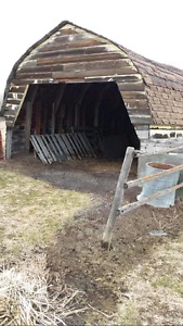Barn for sale need removed