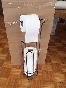 Bathroom tissue holder