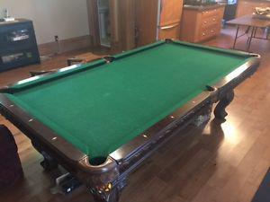 Beautiful 4x8 Kingston Billiards Table