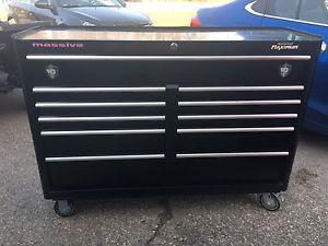 Black 56" tool box