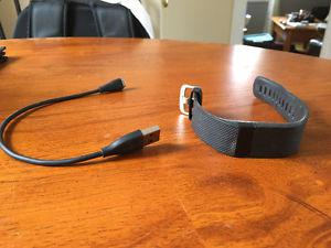 Black Charge HR Fitbit (size small)