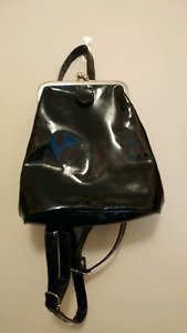 Black backpack purse (size of a purse)