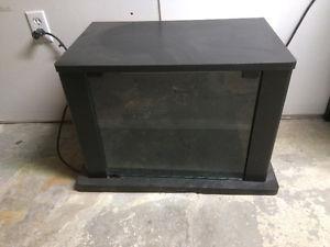 Black tv stand forsale