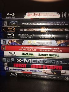 Blu Ray Movies. Quick sale - $50 for ALL