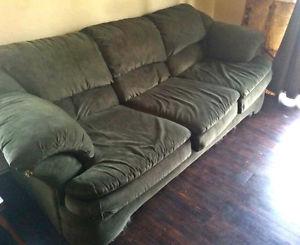 Deep Green Couch