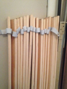 Double bed slats/ mattress support