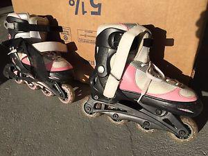 Girls Roller Blades Size 1-4