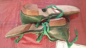 Green Highland Dance Jig shoes