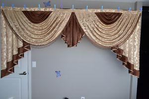 HAND MADE CURTAINS.