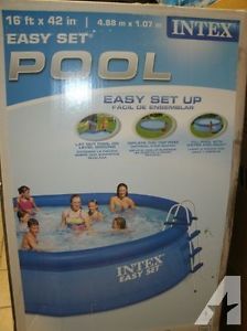 Intex 16 x 42 pool - NEW