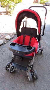 Joovy Caboose Sit and Stand Double Stroller, ***PPU***