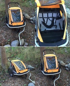 Kidarooz bike trailer/stroller for 1-2 toddlers