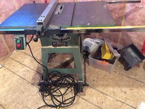 King Canada Industrial Table Saw