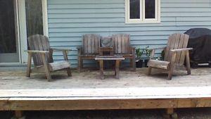 LAWN FURNITURE, HAND MADE