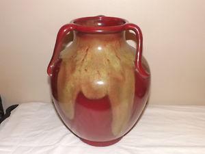 Large & Heavy WELLER Pottery 3 Handled Vase