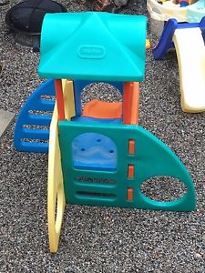 Little tikes climber and slide