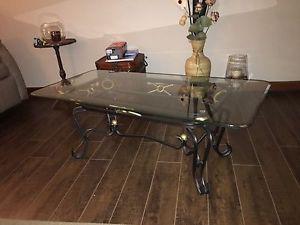 Living room table set