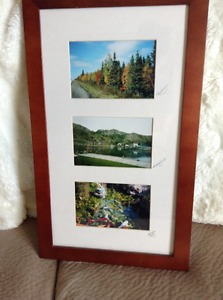 Locally done three pictures in frame.mint condtiin