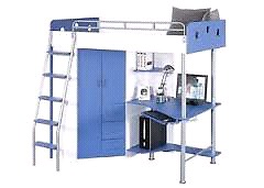Loft bed twin size (frame only)