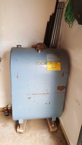 Looking for a 100 gallon metal oil tank