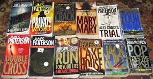 Lot of James Patterson Books $20