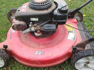 MTD Push Mower 22" cut