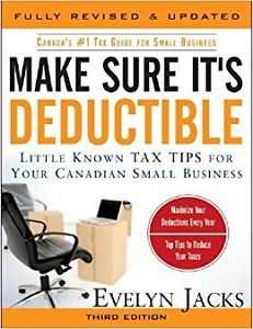 Make sure it's Deductable (tax tips for small canadian