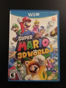 Mario 3D world for Wii u
