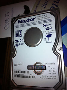 Maxtor 80GB SATA HDD - 6L080MO - 16 MB Cache,  RPM