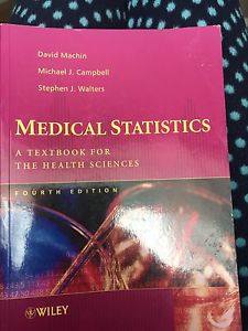 Medical stats- a textbook for the health sciences