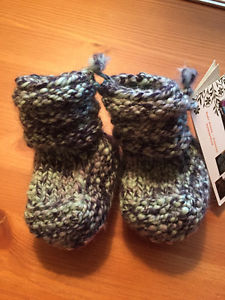 Merino wool/sheepskin slippers