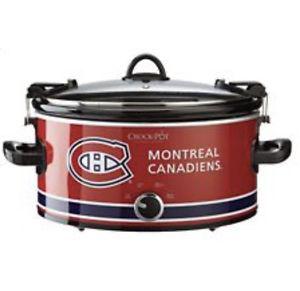 Montreal canadians slow cooker