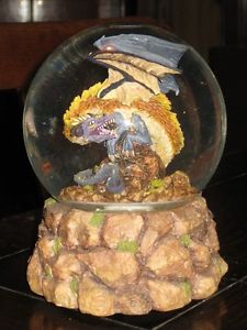 Musical Snow Globe-Land of the Dragons