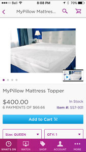 My Pillow Mattress Topper