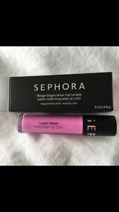 NEW Sephora Luster Matte Long-Wear Lip Colour