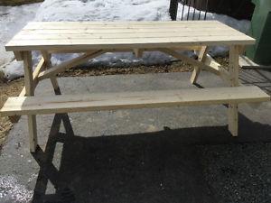 New picnic table for sale